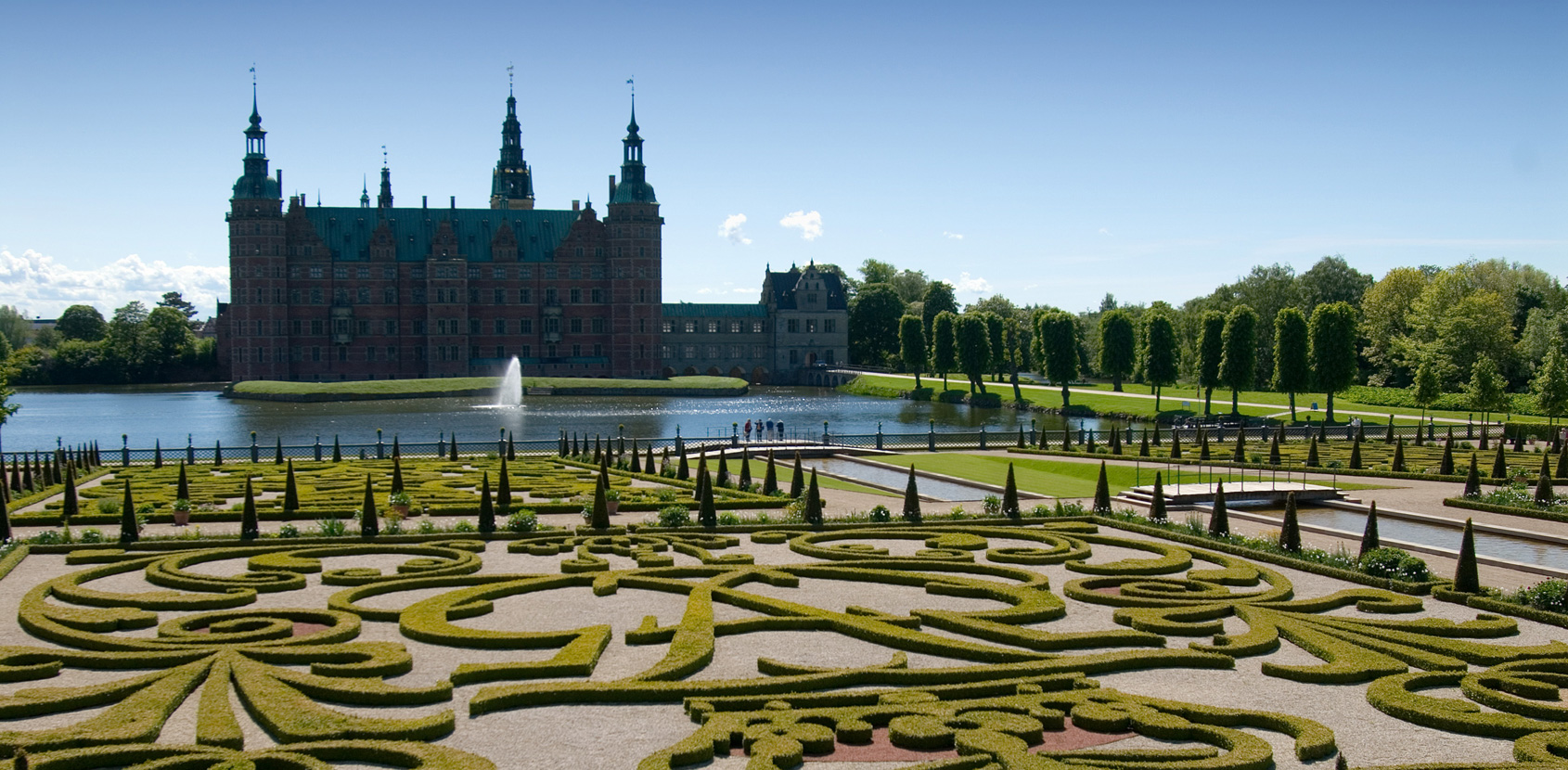 Frederiksborg Castle - Palaces and Gardens - Kongelige Slotte