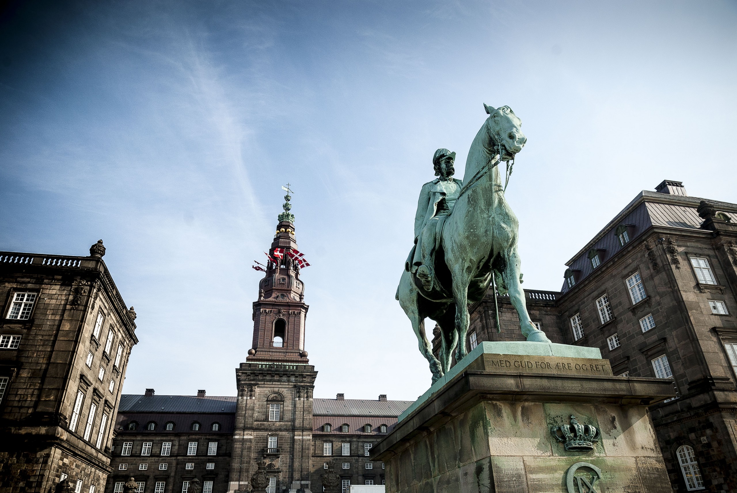 Christiansborg Slot Christian 9. foto Thomas Rahbek