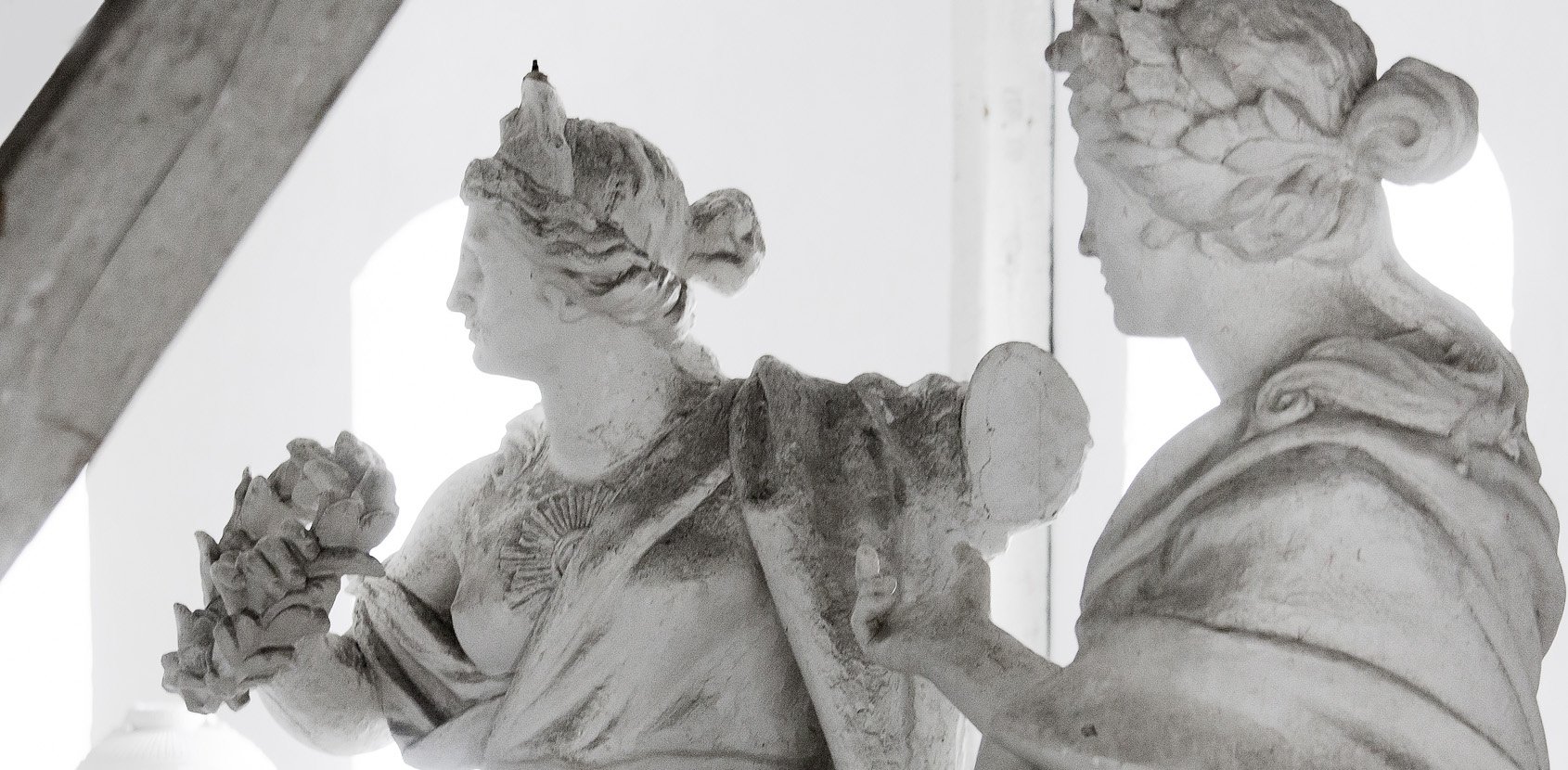 I Kongernes Lapidarium står verdens smukkeste kvinder. Gudinder. Foto: Thorkild jensen
