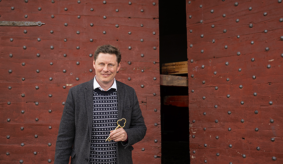 VIP-omvisning med slotschefen Christian Irgens Struckmann - Foto Nikki Jeffries