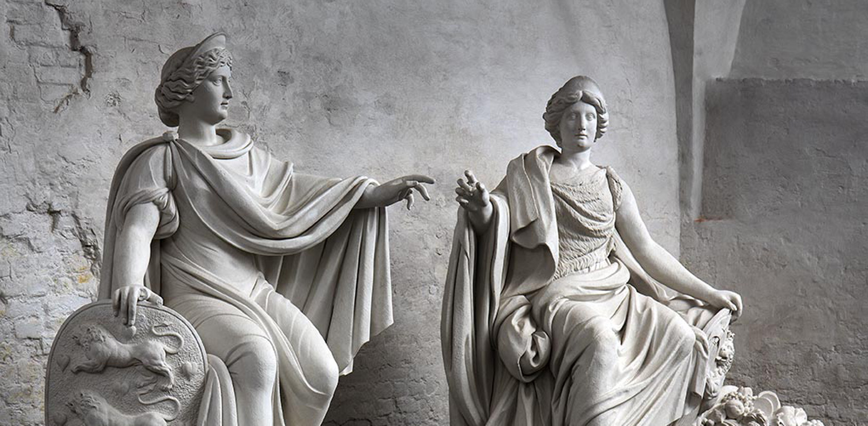 Kongernes skulpturer kan opleves i kongernes Lapidarium
